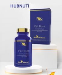 Fat Burn Piperine 40 Kapseln - Roter Tee, Chrom, Piperin - Blue Nature.