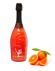 Royal Orange Spritz - Sprudelndes alkoholisches Getränk in Perlorange 0,75 L