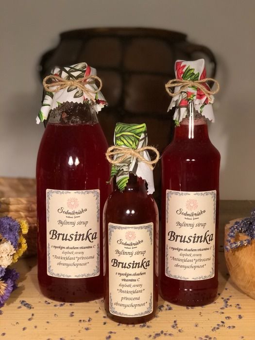 Gänseblümchen-Fruchtsirup Cranberry , Nahrungsergänzungsmittel, Antioxidans, natürliche Abwehrkräfte Rodinná farma Sedmikráska