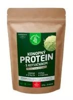 Green Earth Hanfprotein mit Kakao-/Bananengeschmacksanker. Zur Unterstützung von Energie und Vitalität – ideal für Männer.