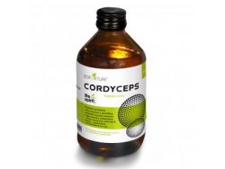 Bio Cordyceps CHIŃSKA GOSPODARKA 250 ml CORDYCEPS jest tradycyjnie stosowany w medycynie Wschodu, głównie w celu wspomagania układu oddechowego i odporności. 250 ml