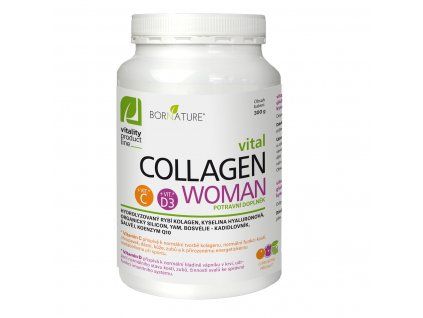 Collagen WOMAN mit einer speziellen Kräutermischung, Hyaluronsäure, Vit. C und D 300 g
